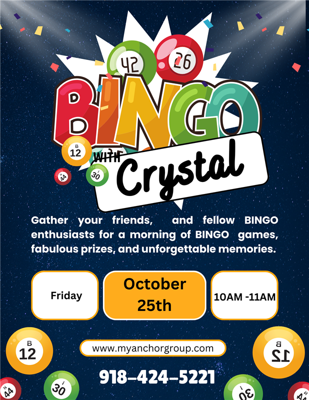 BINGO! Senior Citizens Center City of Wilburton